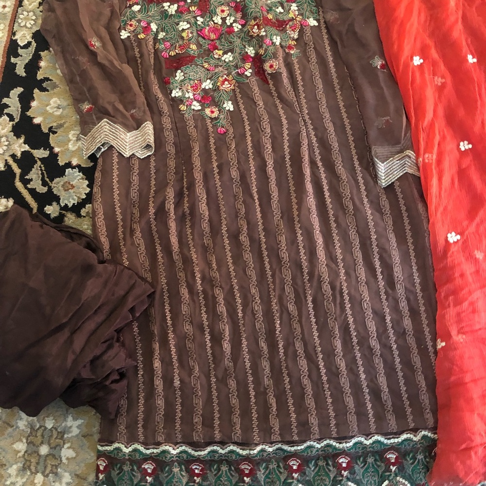 COPY - Women 3 Piece chiffon Salwar Kameez